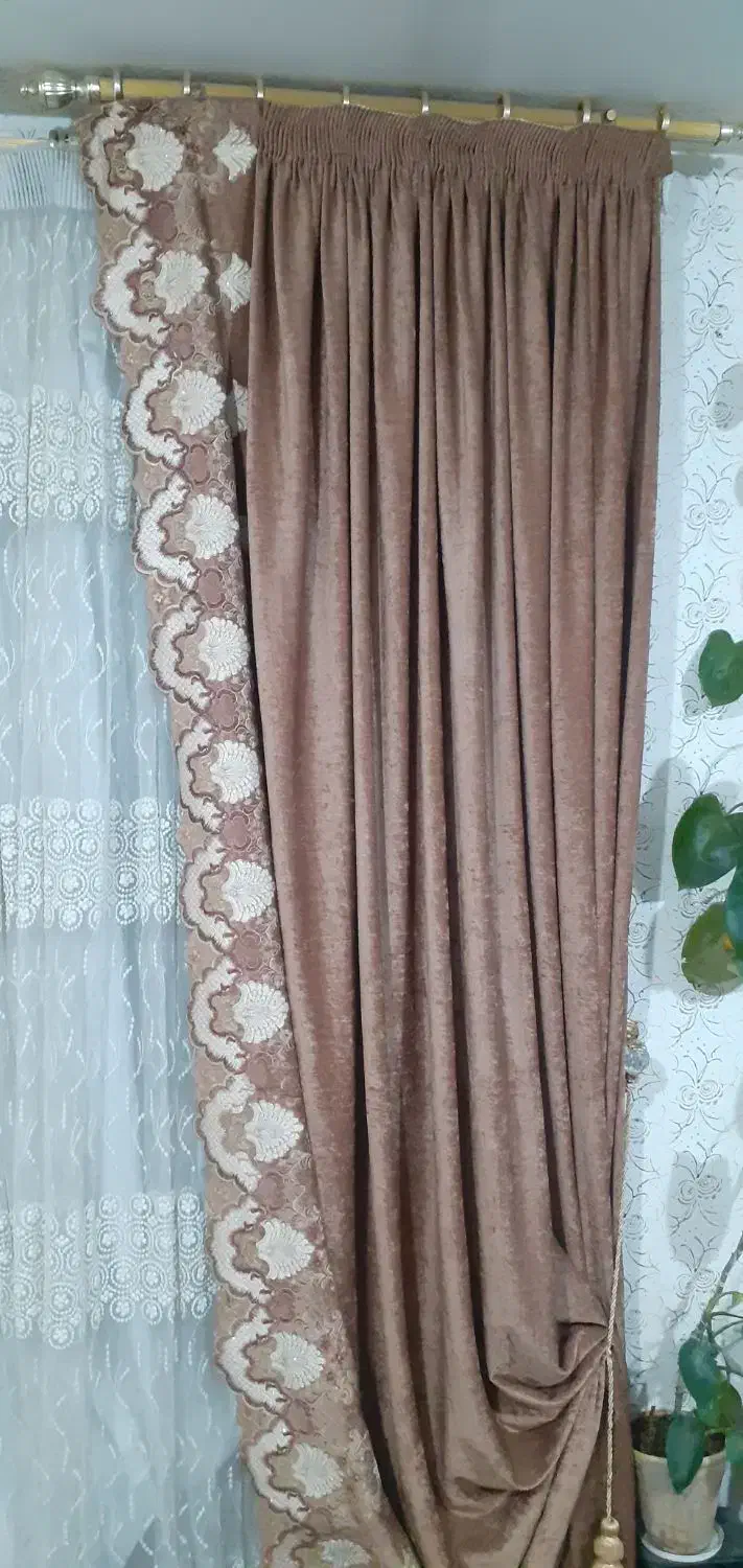 دستک پرده|پرده، رانر، رومیزی|مشهد, مشکینی (شهرک غرب)|دیوار