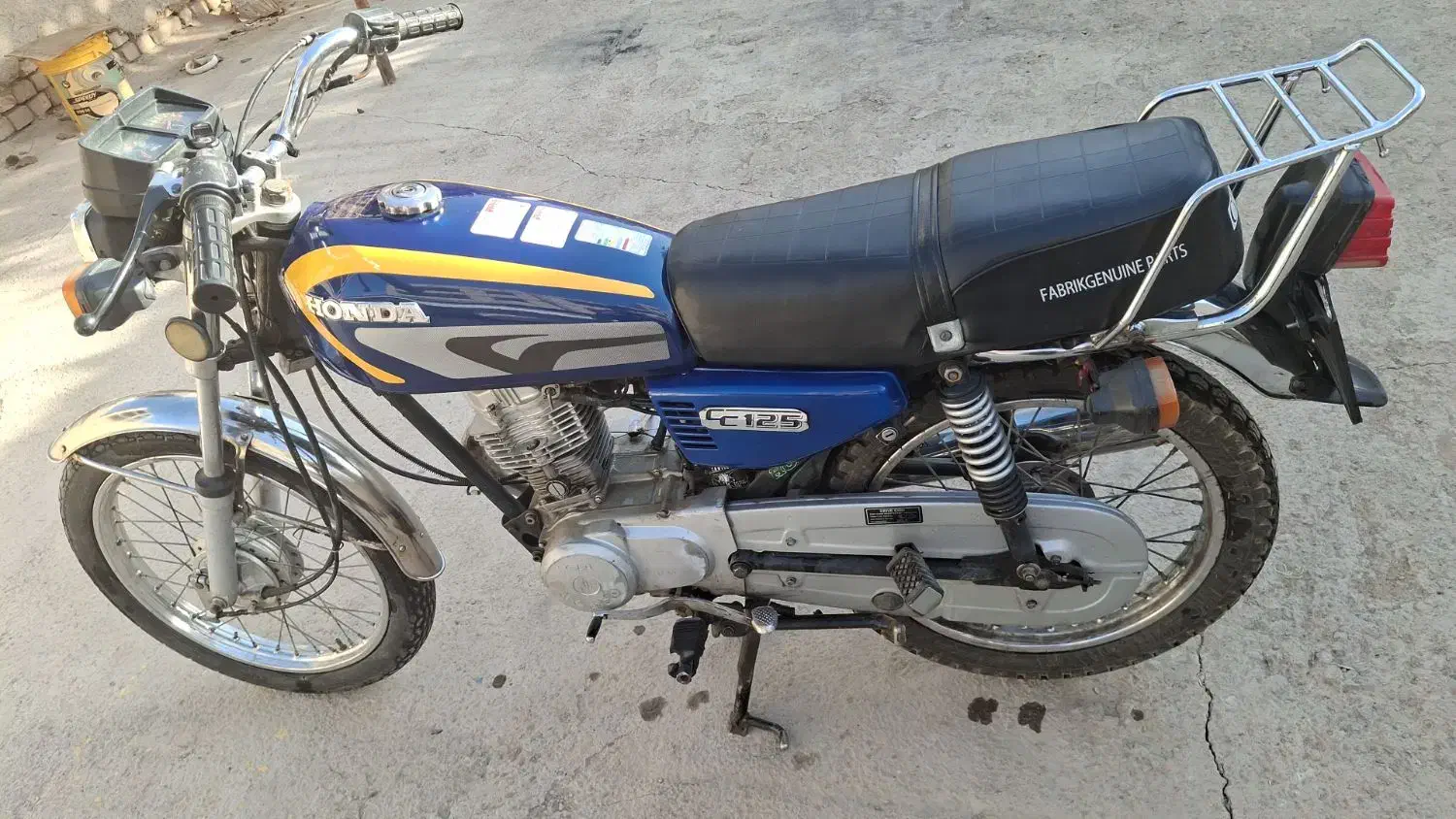 فروش موتورسیکلت کثیر رهرو 93|موتورسیکلت|اصفهان, ارغوانیه|دیوار