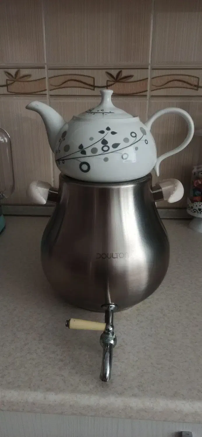 کتری قوری شیردار|قوری، کتری، قهوه‌ساز دستی|پرند, فاز ۴|دیوار