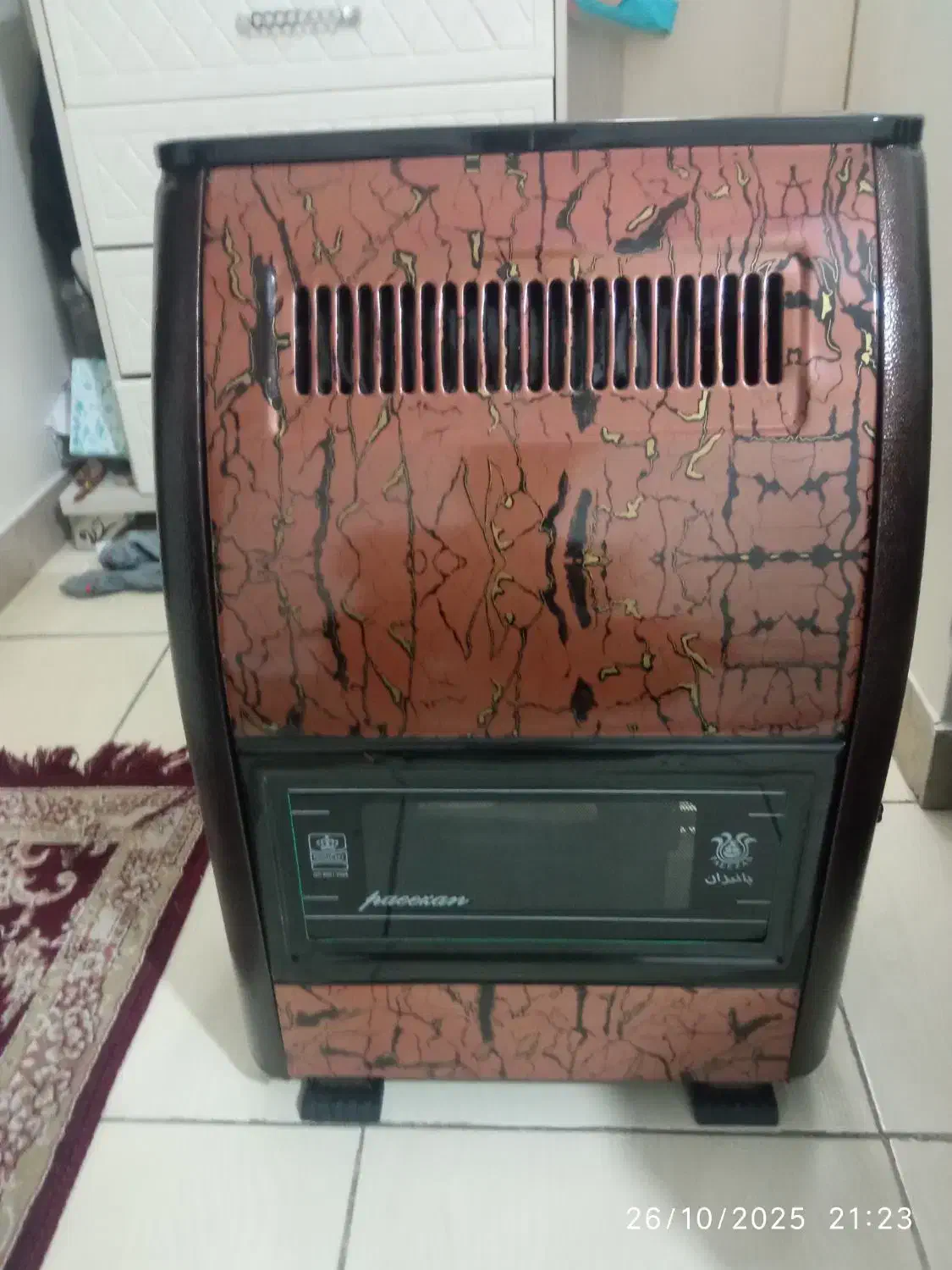 بخاری گازی مدل پانیزان نونو|بخاری، هیتر، شومینه|تهران, شهرک ولیعصر جنوبی|دیوار