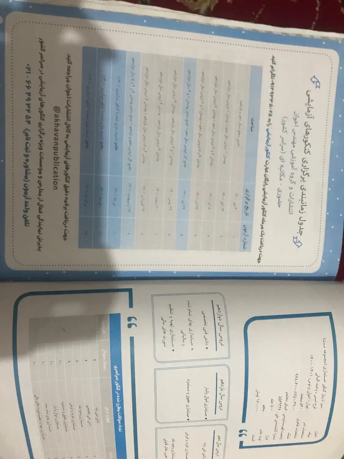 کتاب تست کنکور حسابداری|کتاب و مجله آموزشی|رشت, حمیدیان|دیوار