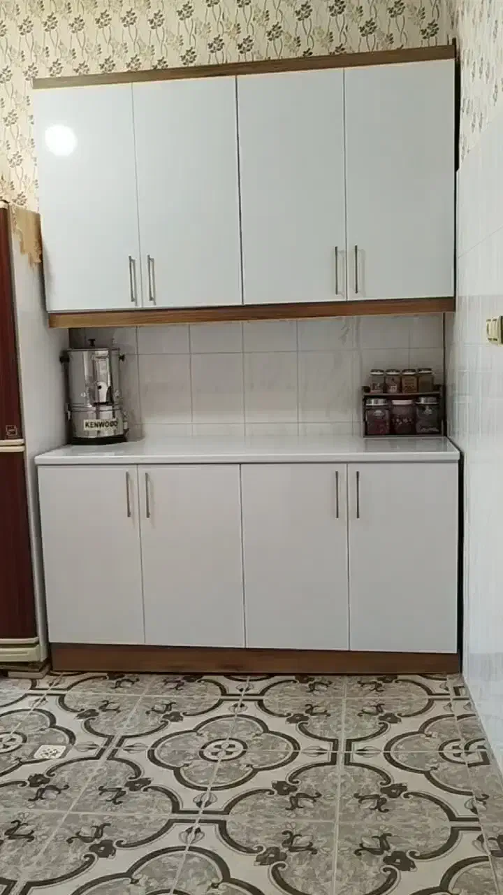 کتابخانه ک ا ب ی نت ک م دMDF|کتابخانه، شلف، قفسه‌های دیواری|بروجرد, |دیوار