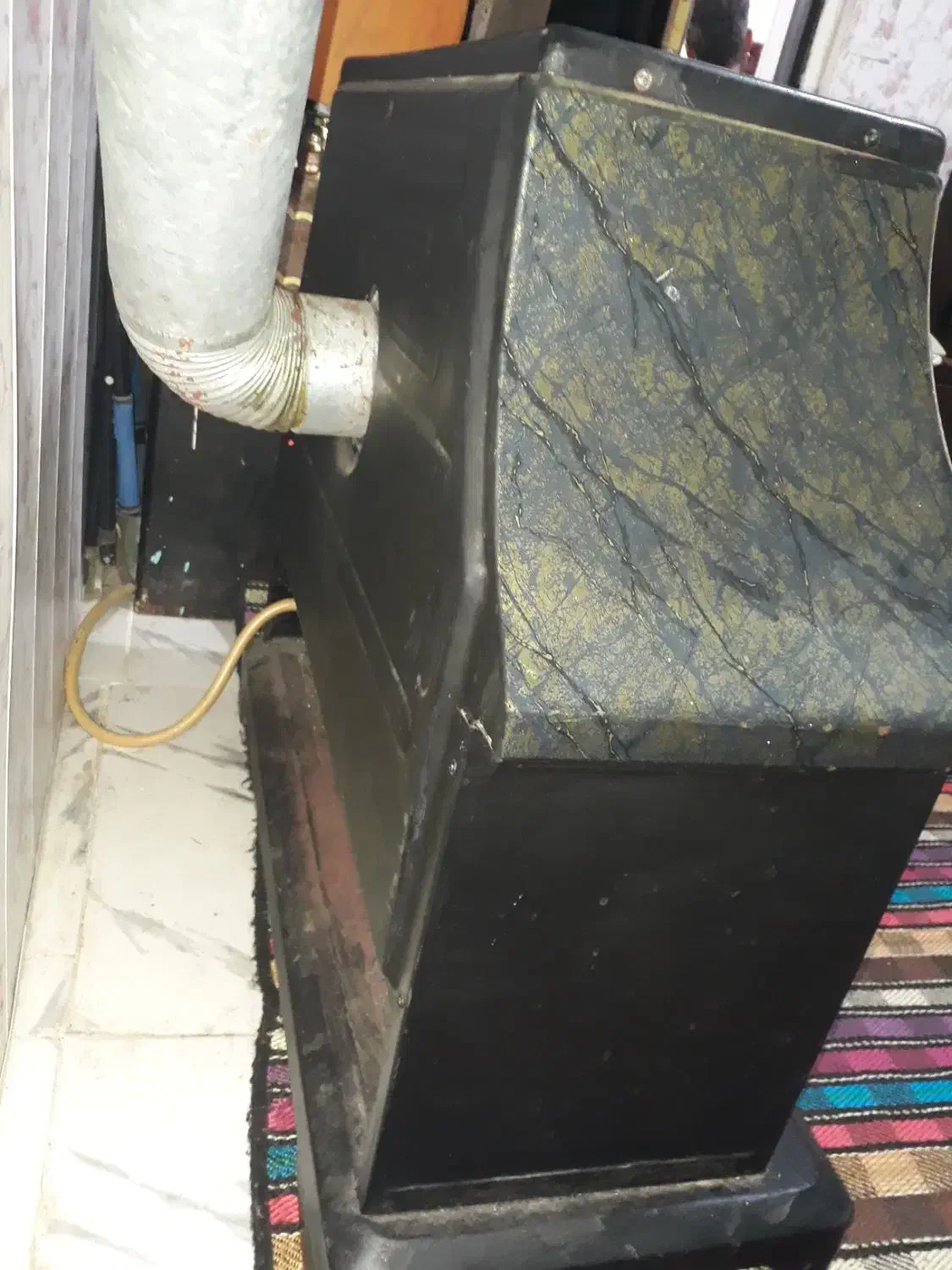 بخاری طرح شومینه سالم سالم۱۲۰۰۰|بخاری، هیتر، شومینه|رشت, معلولین|دیوار