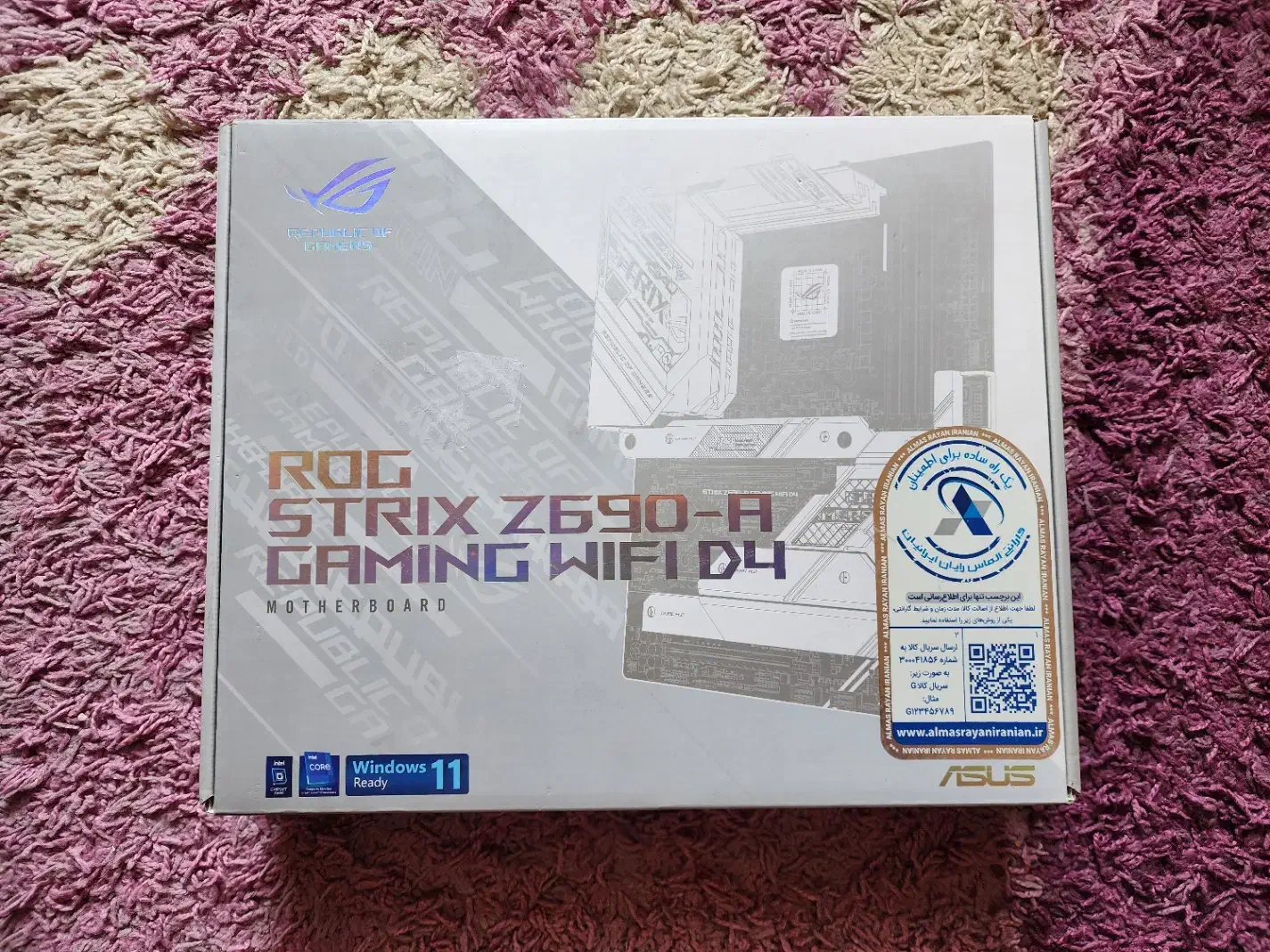 مادربرد ایسوس ROG Strix Z690-A WiFi نسل 12و13 و14|قطعات و لوازم جانبی رایانه|تهران, پونک|دیوار