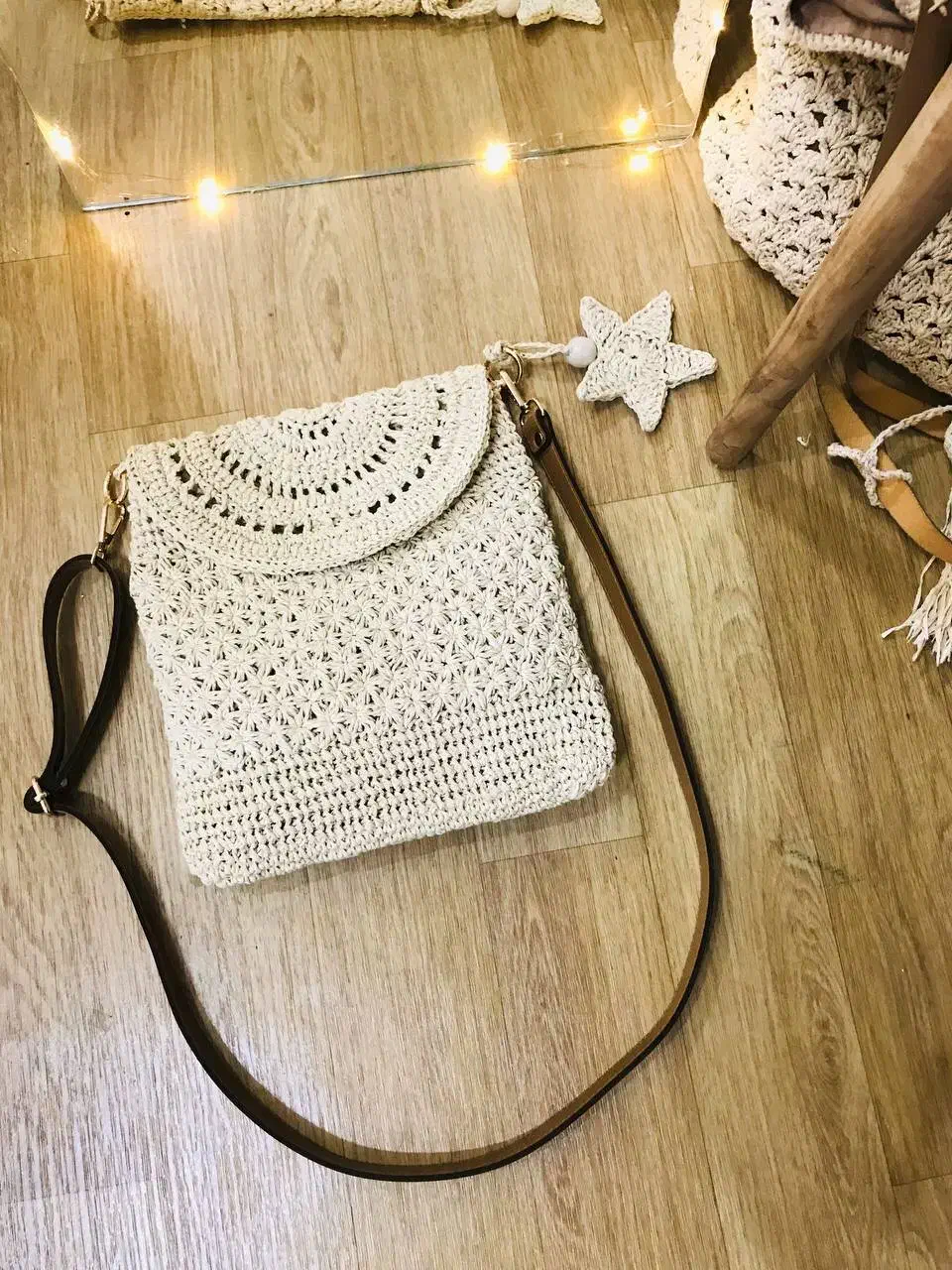 کیف دوشی رافیا|کیف، کفش، کمربند|رشت, حمیدیان|دیوار