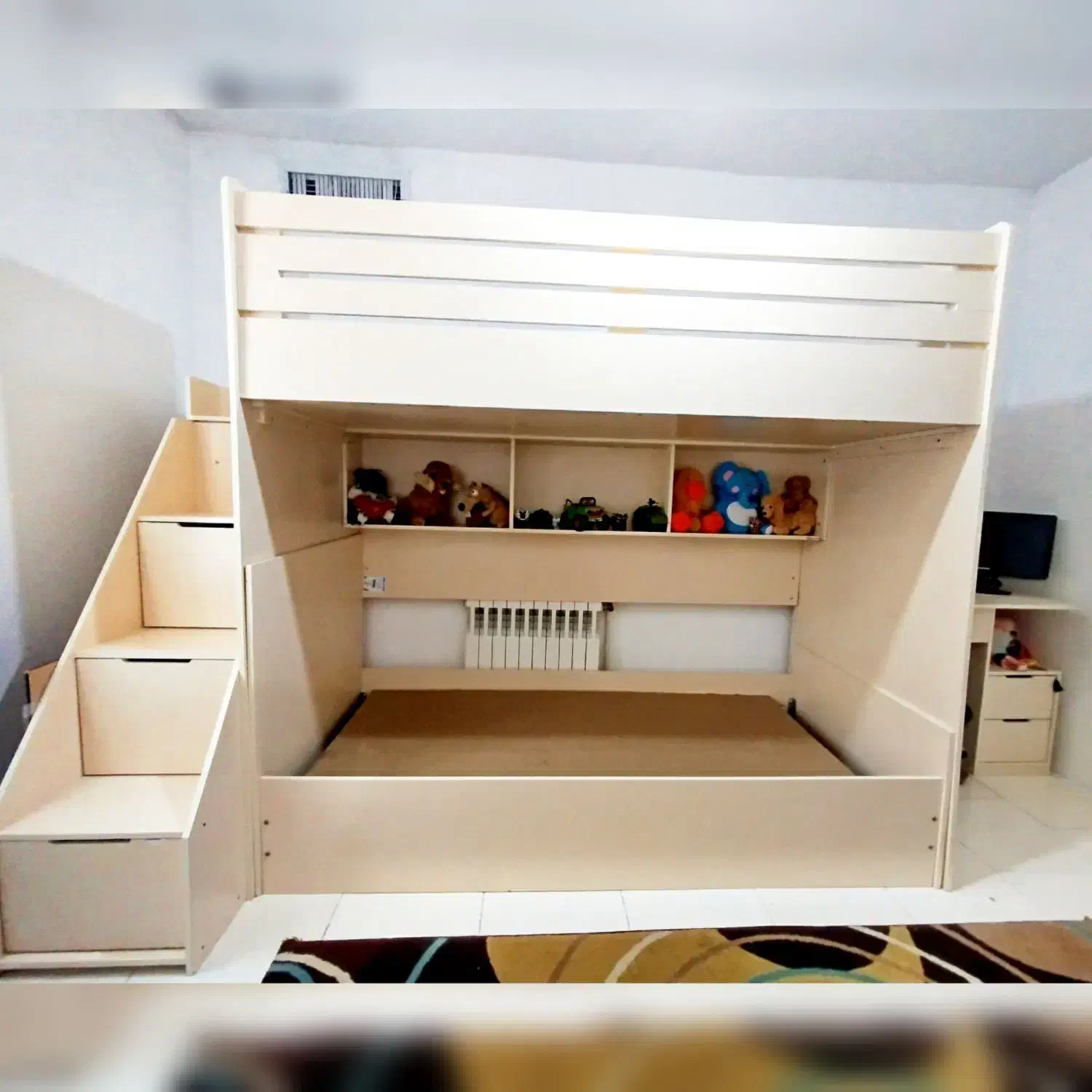 سرویس خواب کودک نوجوان ،دو طبقه،۲طبقه|تخت و سرویس خواب|پرند, فاز ۶|دیوار