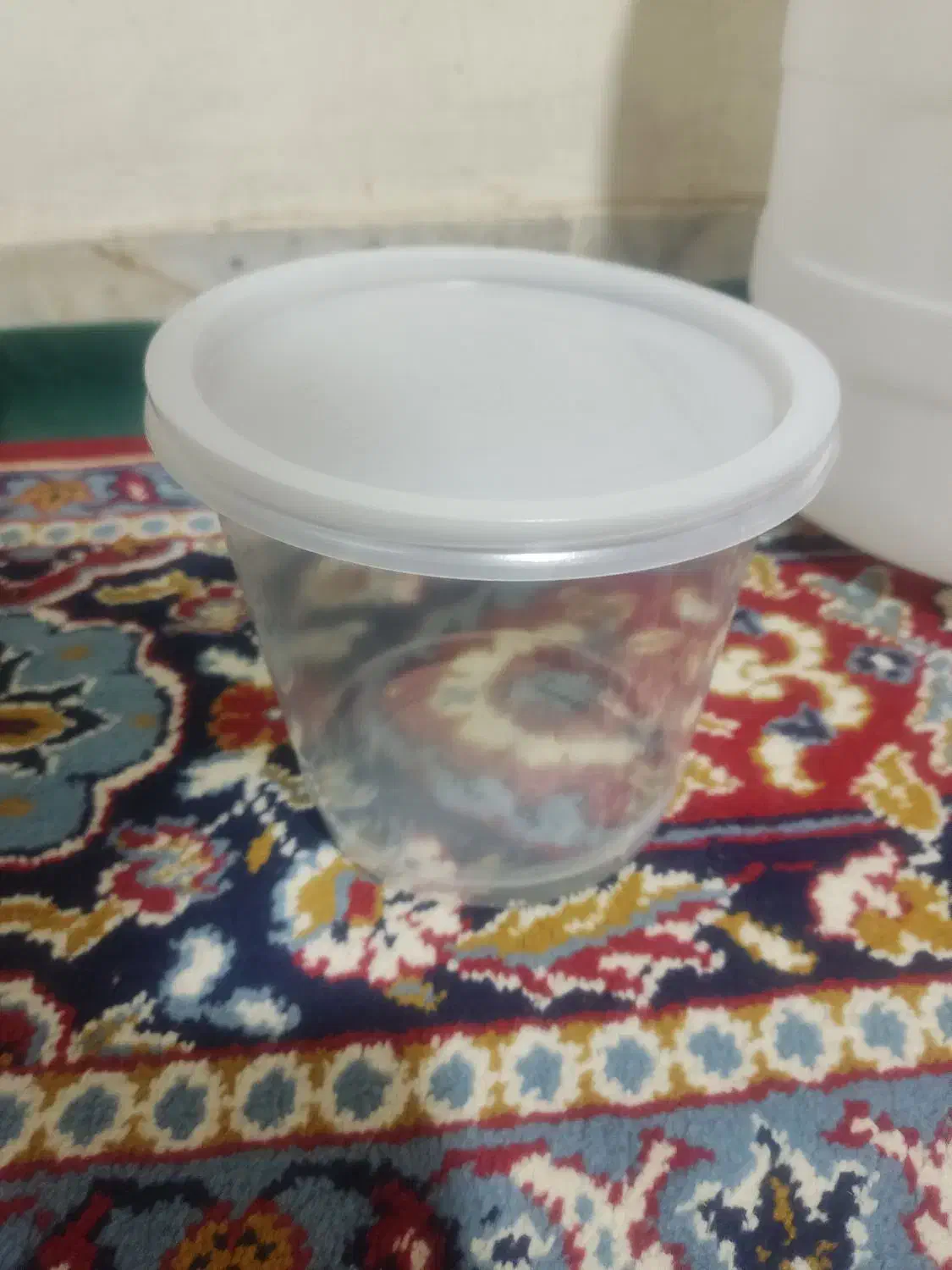 ظرف ۱کیلویی و دبه|ظروف نگهدارنده، پلاستیکی، یک‌بارمصرف|کرمان, |دیوار