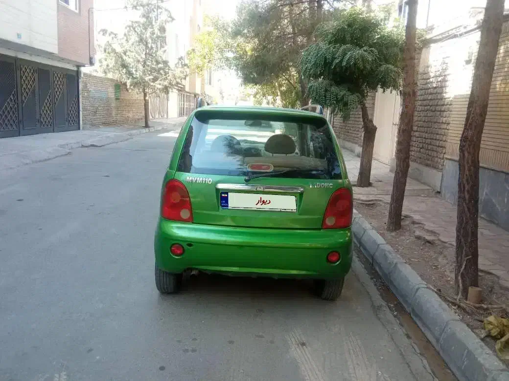 ام وی ام۱۱۰چهارسیلندر۹۳|خودرو سواری و وانت|مشهد, امام رضا (ع)|دیوار