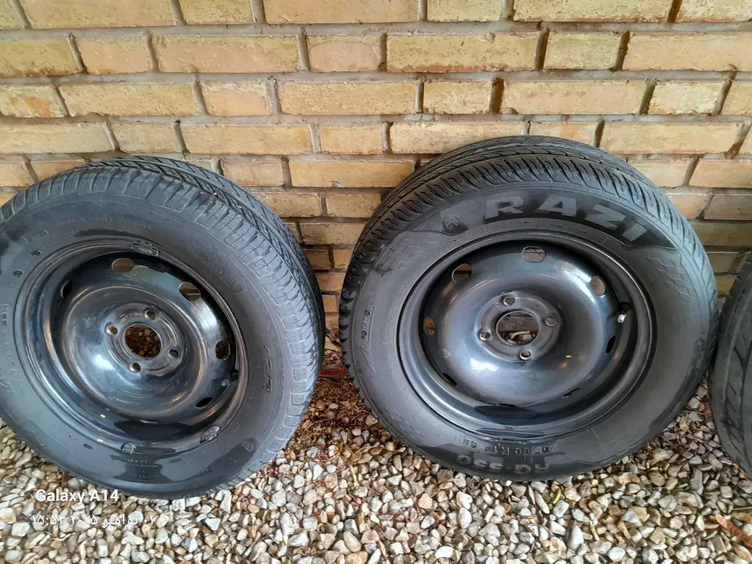 رینگ و لاستیک 14|قطعات یدکی و لوازم جانبی|دوگنبدان, |دیوار