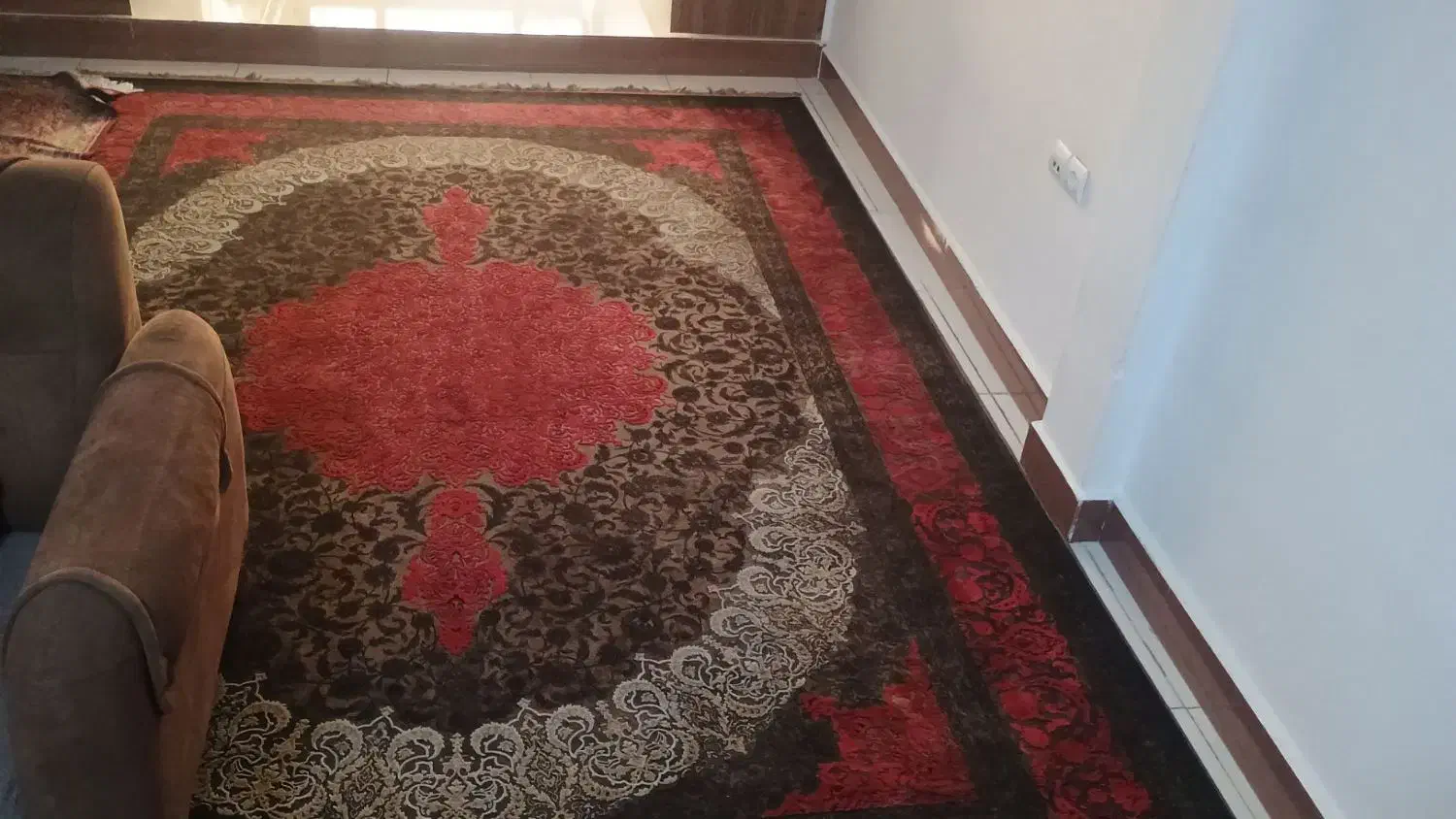 فروش دو تخته فرش تخفیف پای معامله داده میشود|فرش|نسیمشهر, |دیوار
