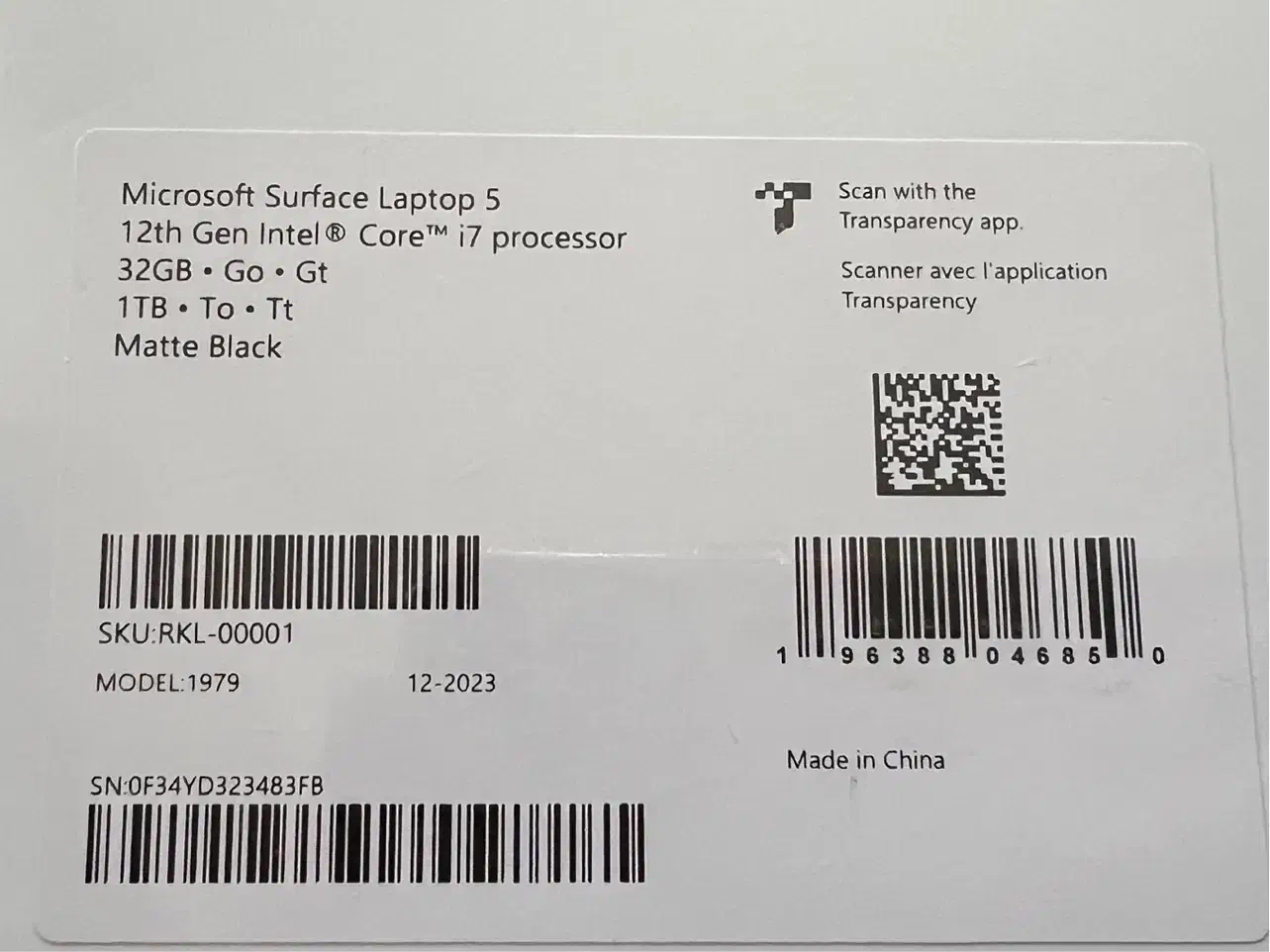 لپ تاپ surface laptop 5|رایانه همراه|تهران, فاطمی|دیوار