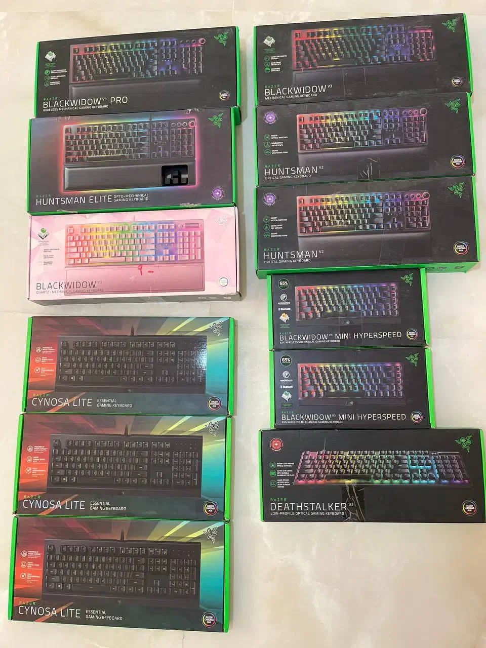 کیبورد Razer آمریکا نو قیمت استثنایی|قطعات و لوازم جانبی رایانه|شیراز, شهرک آرین|دیوار