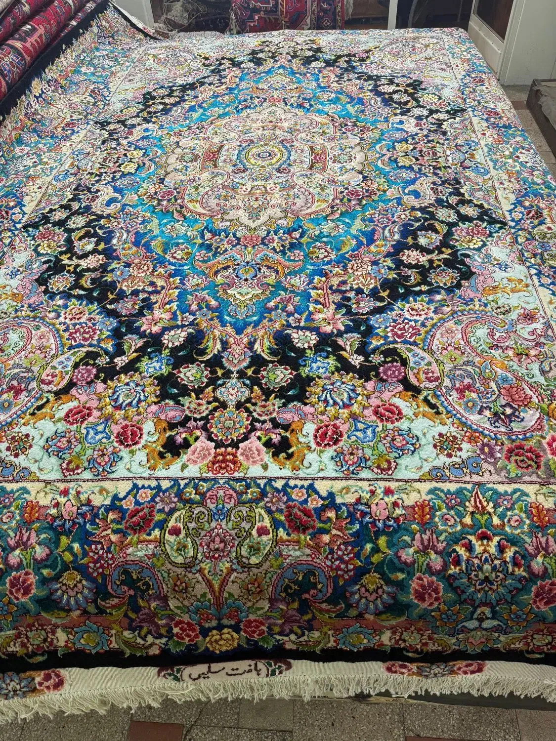 جفت۹متری ۳۰رج سالاری|فرش|تبریز, |دیوار