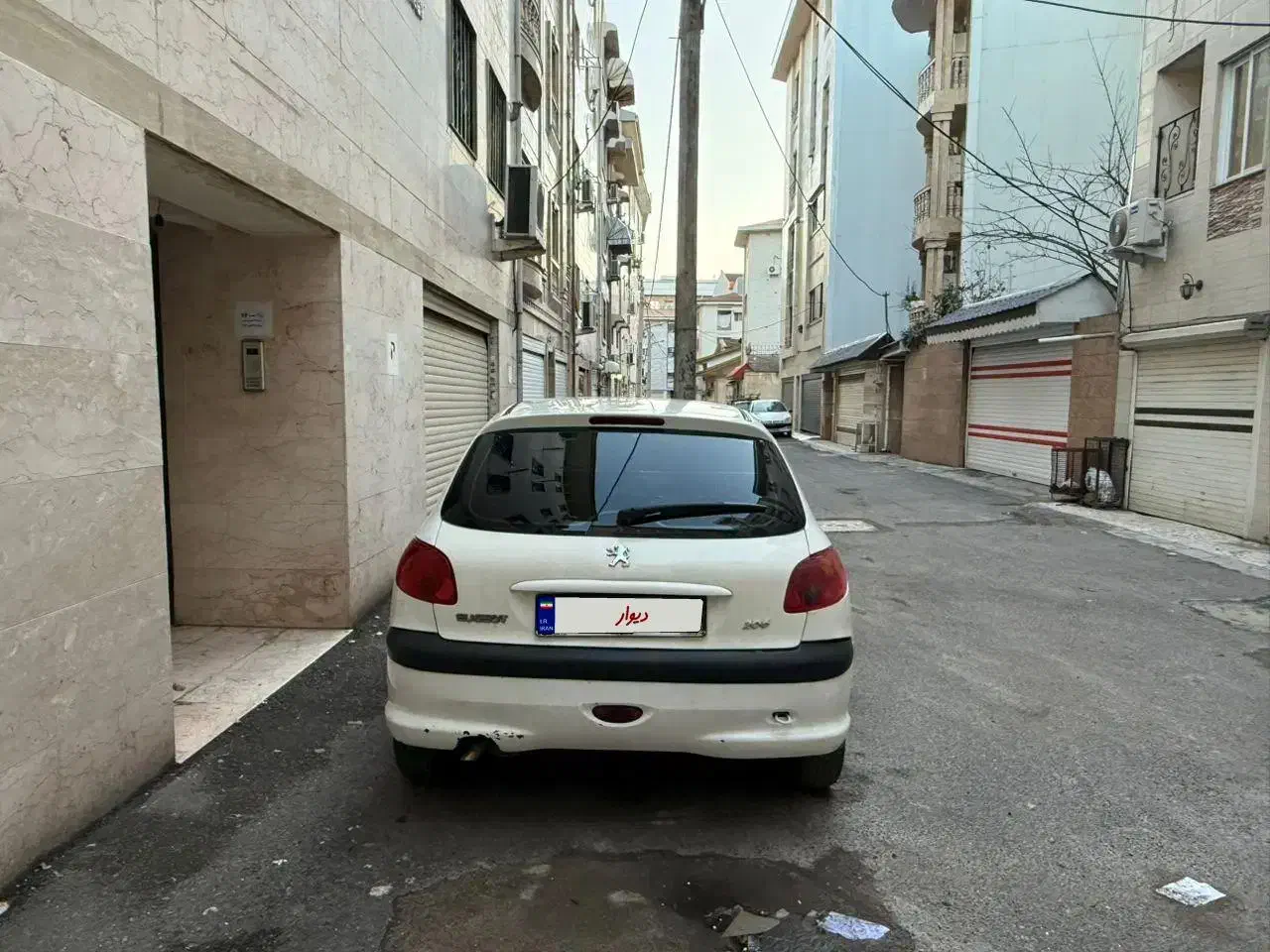 206 تیپ دو|خودرو سواری و وانت|رشت, شهرک پردیسان|دیوار