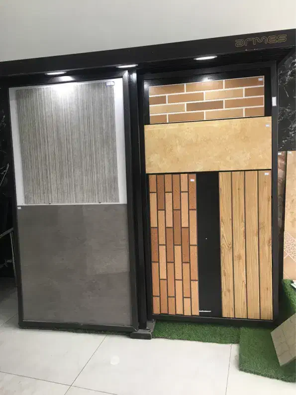 جدول باغی موزائیک سرامیک پله و نرده سنگی و سرامیکی|خدمات پیشه و مهارت|ارومیه, |دیوار