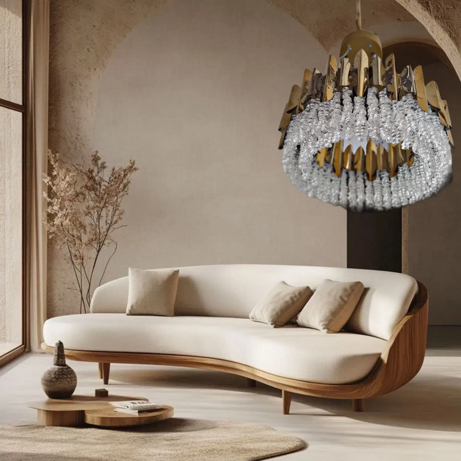 لوستر و لاینر اقتصادی ملودی|لوستر و چراغ آویز|همدان, |دیوار