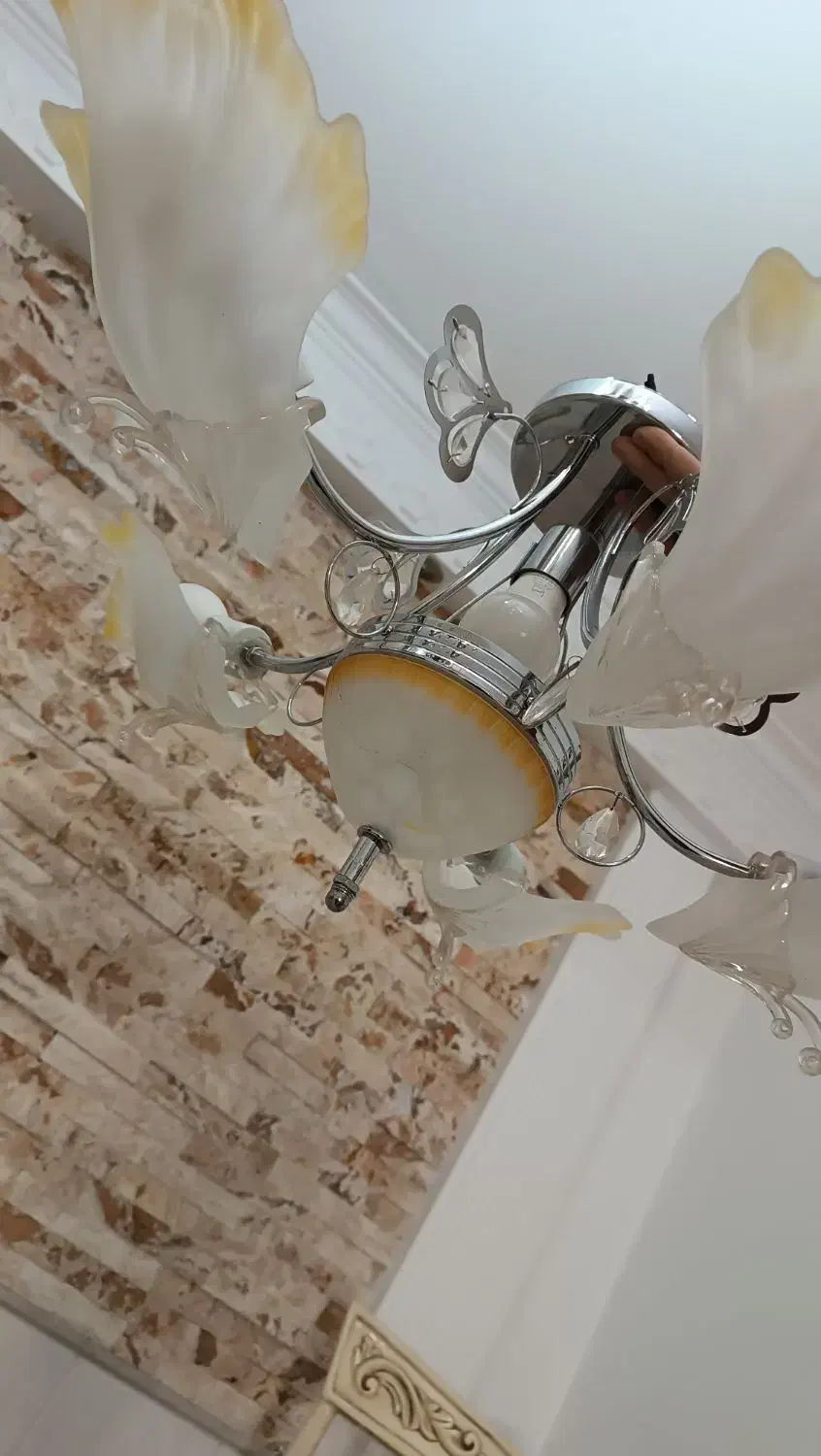 لوستر ۵شاخه|لوستر و چراغ آویز|نیشابور, بنیاد شهید|دیوار