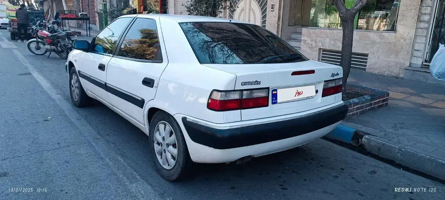 زانتیا سفید 2000 مدل 89|خودرو سواری و وانت|ساوه, |دیوار