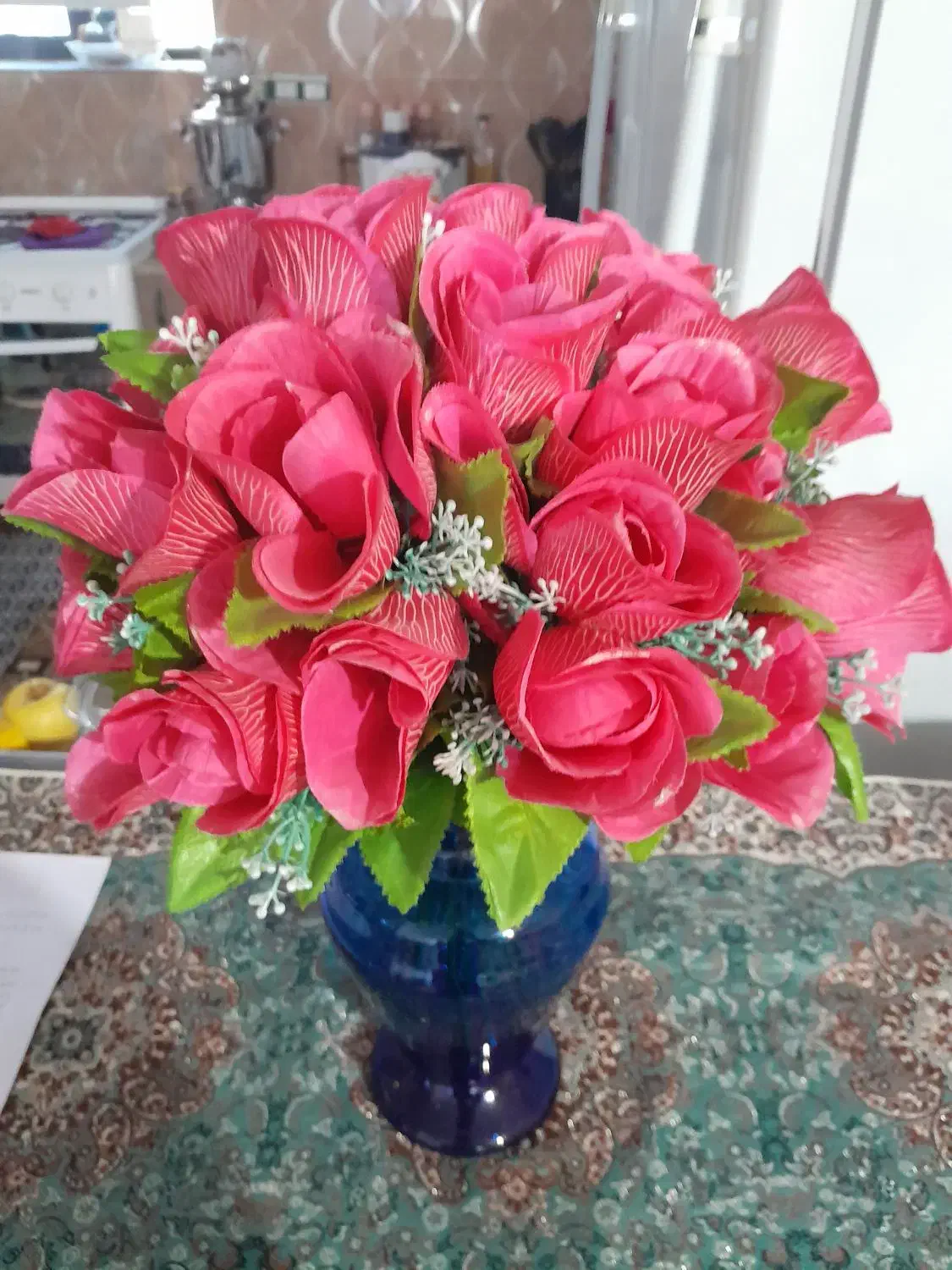 گل های مصنوعی  با گلدان|گل مصنوعی|ارومیه, |دیوار