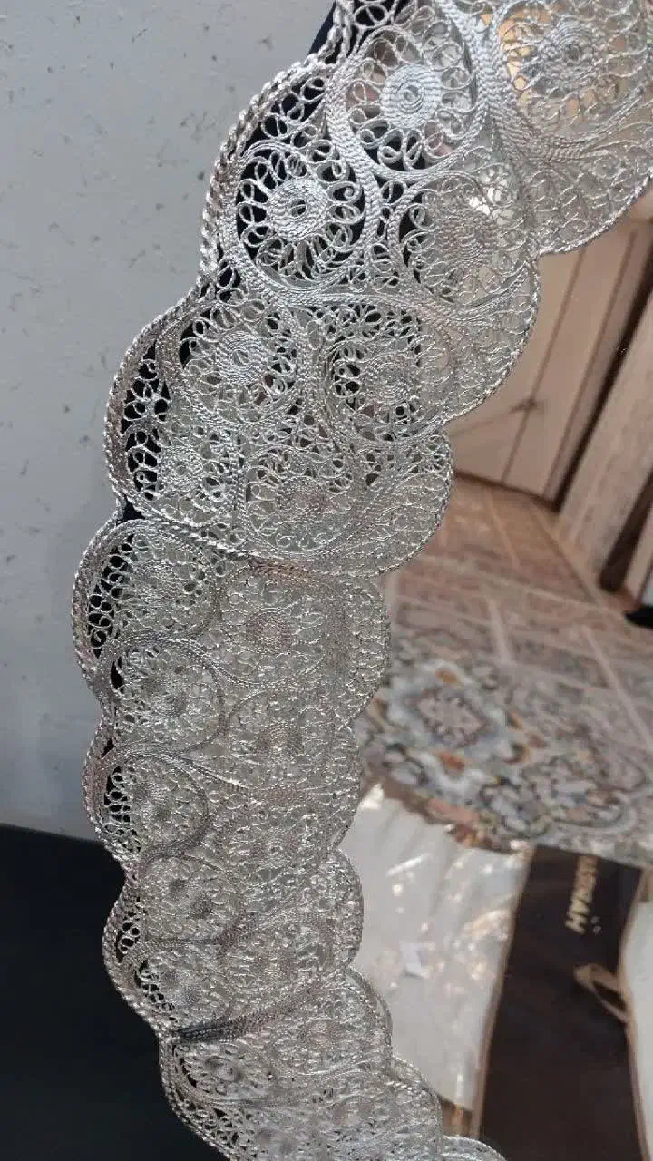 آینه و شمعدان با روکش نقره|آینه|اصفهان, ملاصدرا|دیوار