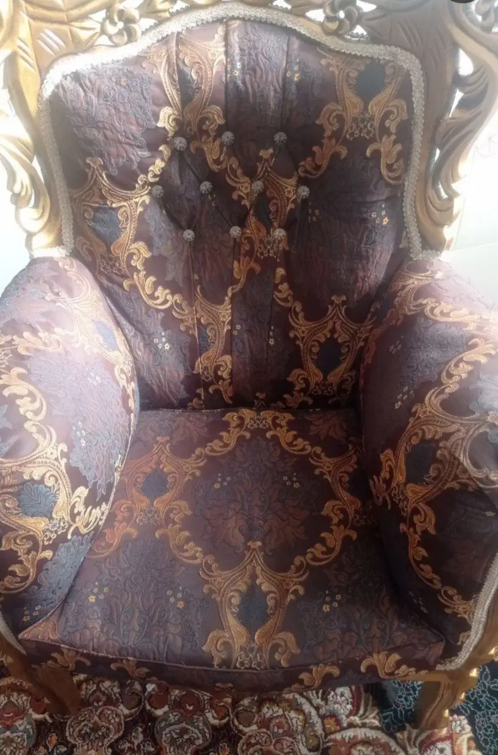 مبل سلطنتی|مبلمان خانگی و میز عسلی|قم, سراجه (۱۵ خرداد)|دیوار