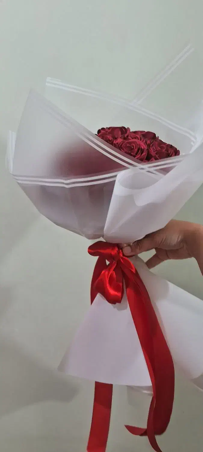 گل روبانی|گل مصنوعی|میانه, |دیوار