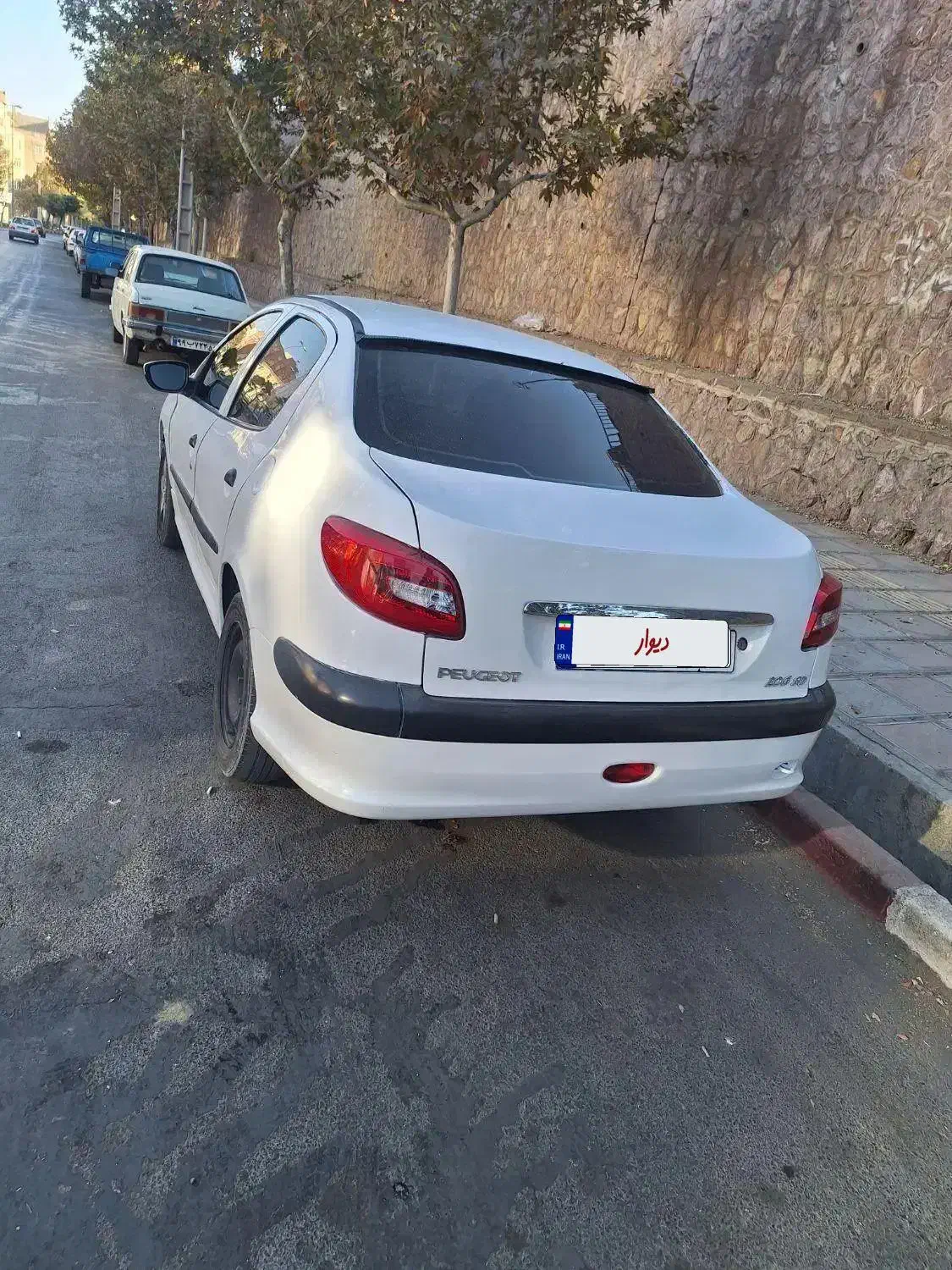 ۲۰۶ اس دی مدل ۸۹دوگانه|خودرو سواری و وانت|سنندج, |دیوار