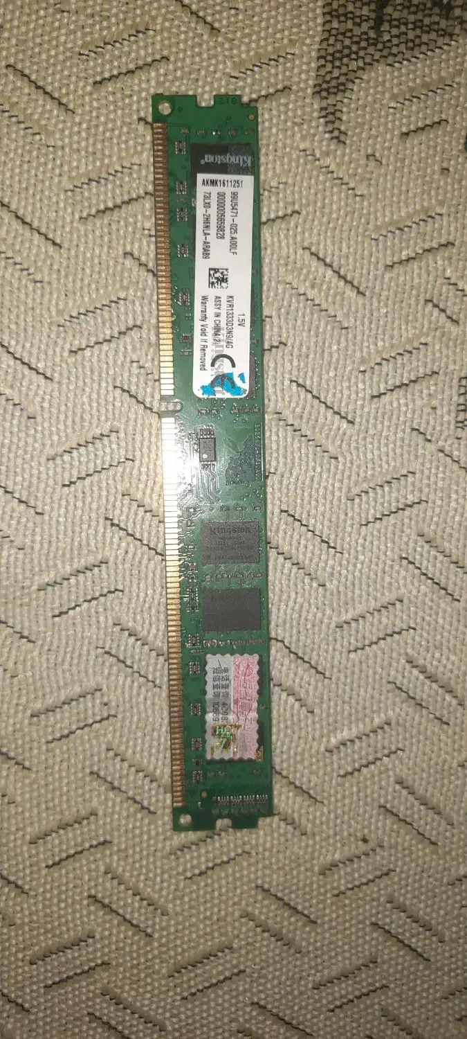 رم کینگستون ۴ گیگ|قطعات و لوازم جانبی رایانه|قزوین, |دیوار