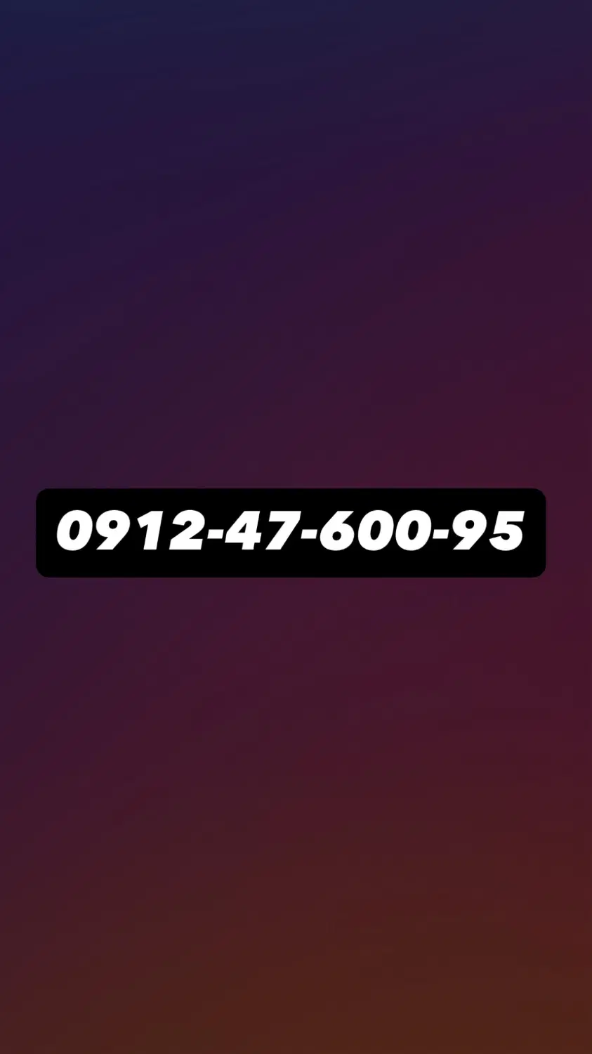 0912-47-600-95|سیم‌کارت|تهران, کاشانک|دیوار
