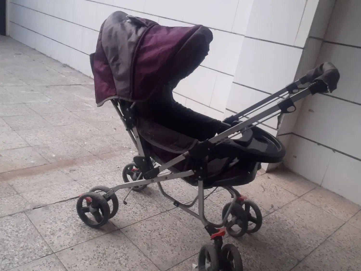 کالسکه ..جنس پارچه برزنت|کالسکه و لوازم جانبی|قزوین, |دیوار