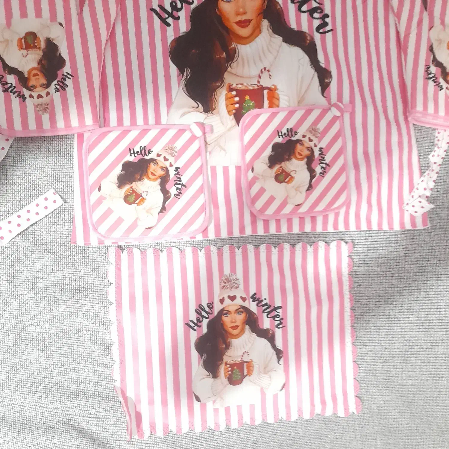 سرویس دمکنی|سفره، حوله، دستمال آشپزخانه|تهران, تهرانپارس شرقی|دیوار