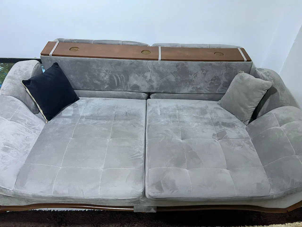 مبل‌ مکانیزم‌ دار‌  تختخواب‌ شو (هر دو سه نفره)|مبلمان خانگی و میز عسلی|بندرعباس, |دیوار
