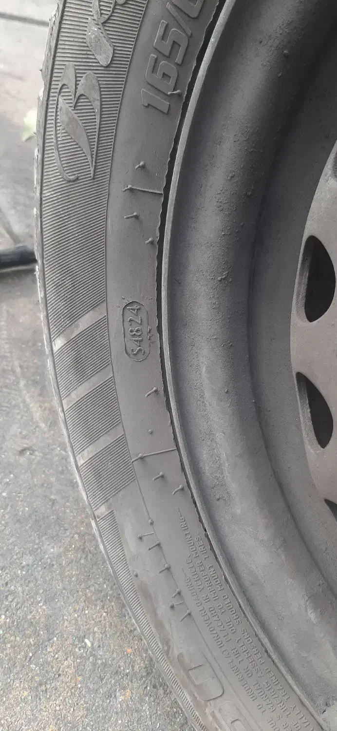 لاستیک پراید ۱۶۵|قطعات یدکی و لوازم جانبی|کرج, شهرک امام رضا (ع)|دیوار