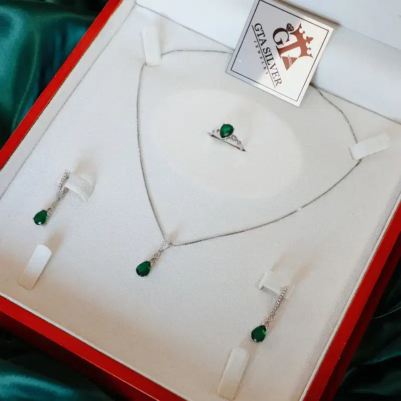 نیم ست نقره زنانه جی تی ای مدل جی نایس 3756950 توم|جواهرات|رشت, بازار|دیوار