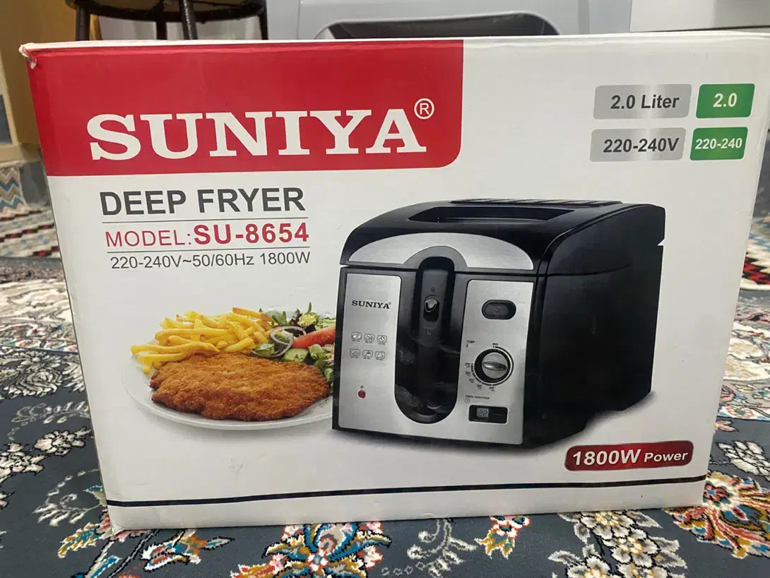 سرخ کن روغن دار برند سونیا|اجاق گاز و لوازم برقی پختوپز|کاشان, ۲۲ بهمن|دیوار