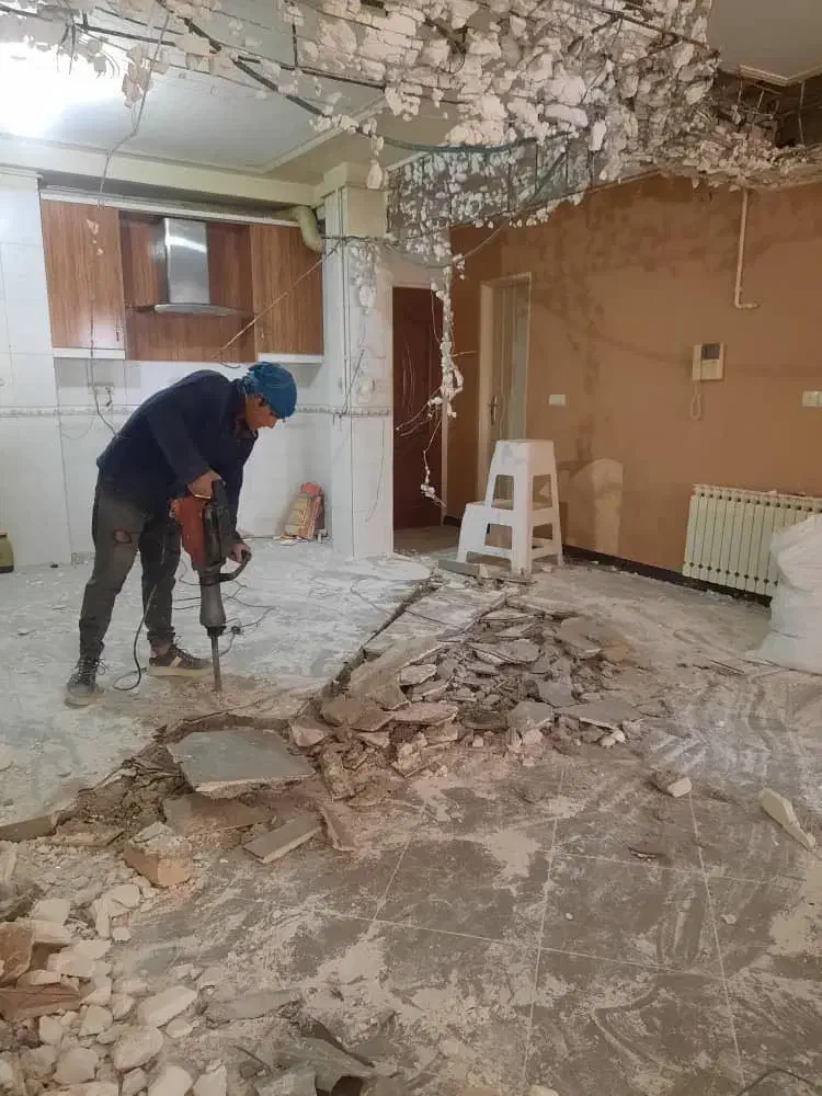 گچکاری خورده کاری وبازسازی وتخریب (حتی نیم متر)|خدمات پیشه و مهارت|کرج, گلشهر|دیوار