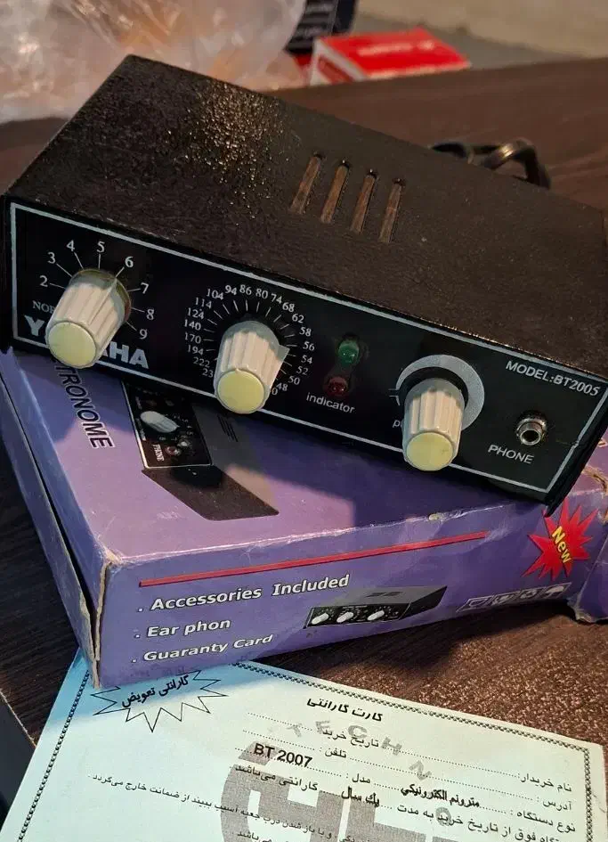 مترونوم یاماها|گیتار، بیس، امپلیفایر|اصفهان, سرتاوه|دیوار