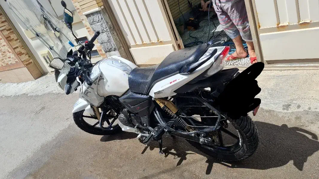 آپاچی ۱۸۰ مزایده|موتورسیکلت|اصفهان, هفتون|دیوار