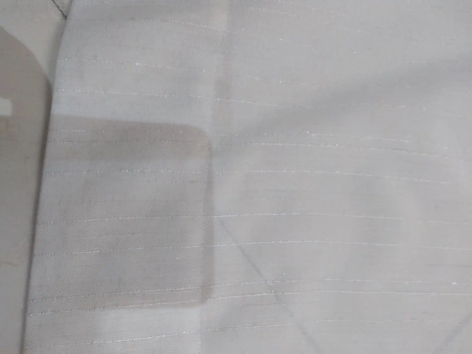 پرده جنس کتان تور ترک کمتر از ۶ ماه استفاده نشده|پرده، رانر، رومیزی|تهران, صد دستگاه|دیوار