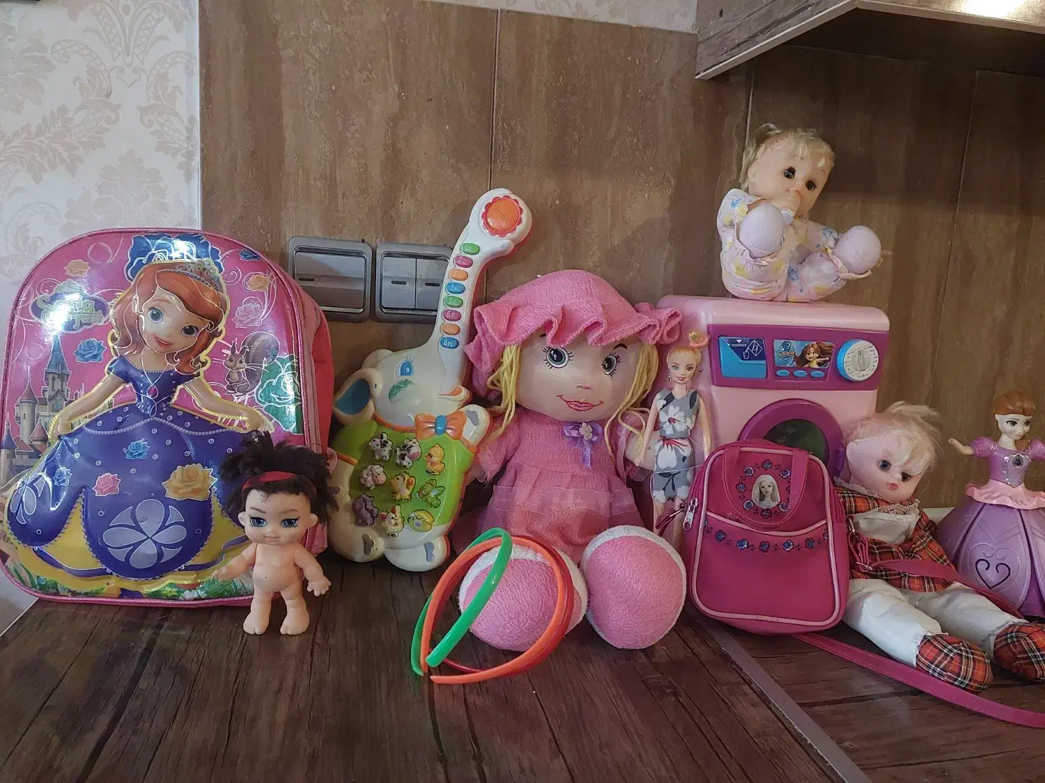 اسباب بازی هاوعروسکهاکوله پشتی بازی همه باهم|اسباببازی|مشهد, فارغ التحصیلان|دیوار