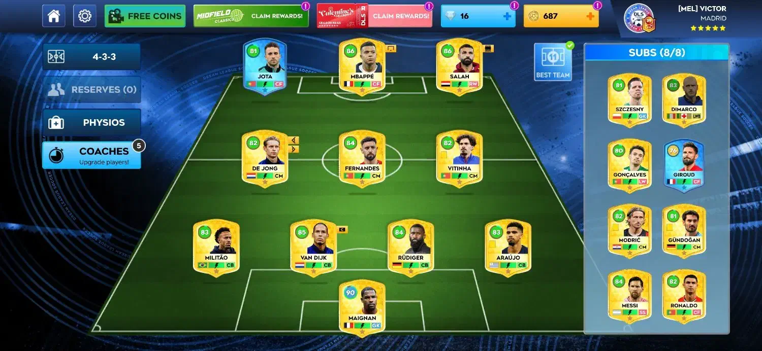 Dls دریم لیگ|کنسول، بازی ویدئویی و آنلاین|همدان, |دیوار