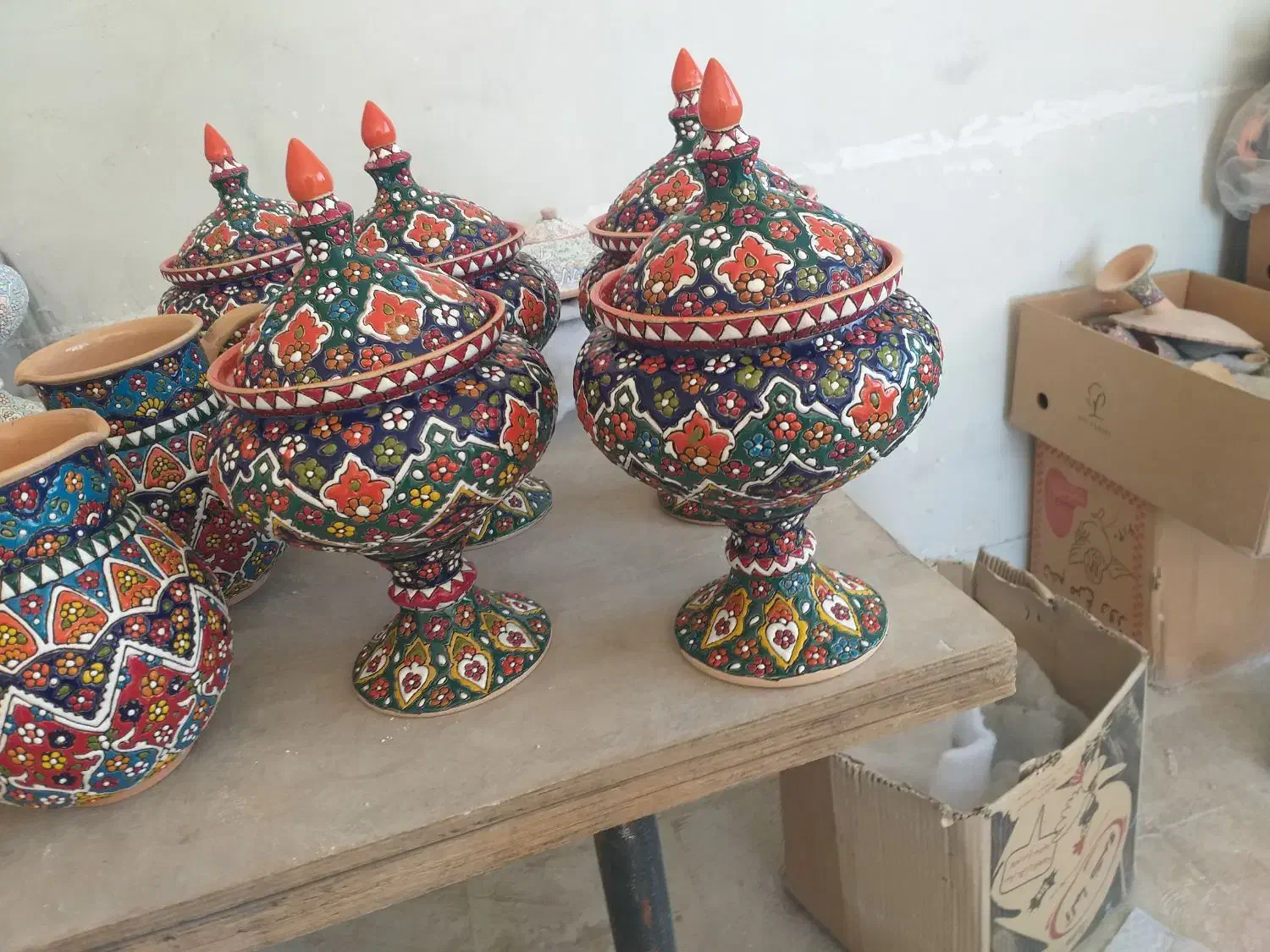 مینا کاری|صنایع دستی و سایر لوازم تزئینی|همدان, |دیوار