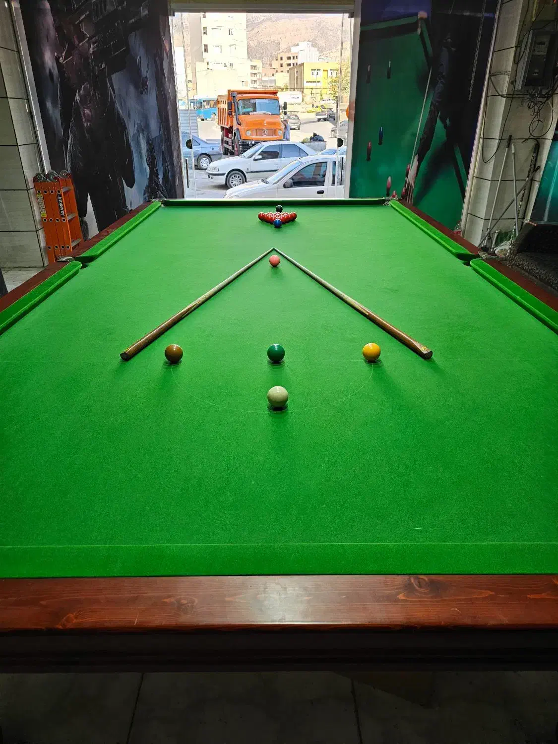 اسنوکر12فوت تمام چوب هشت پایه|ورزشهای توپی|ایلام, |دیوار