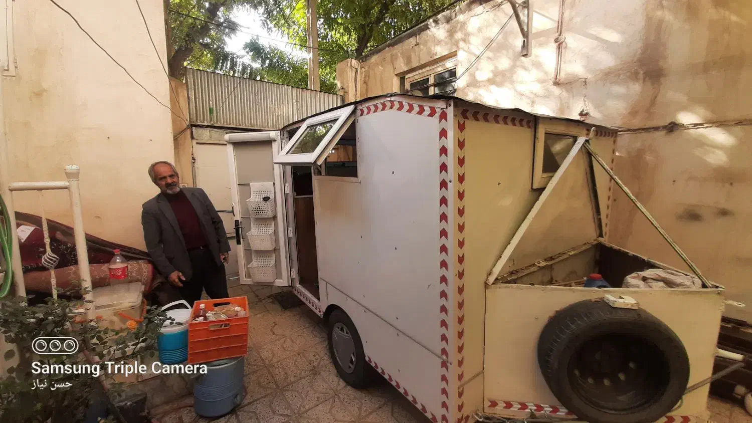 کمپر کاروان|قایق و سایر وسایل نقلیه|مشهد, نیزه|دیوار