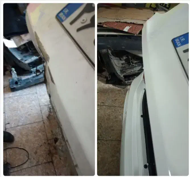 نقاشی خودرو /خدمات رنگ وبدنه خودرو/سپرسازی|خدمات موتور و ماشین|باغستان, |دیوار