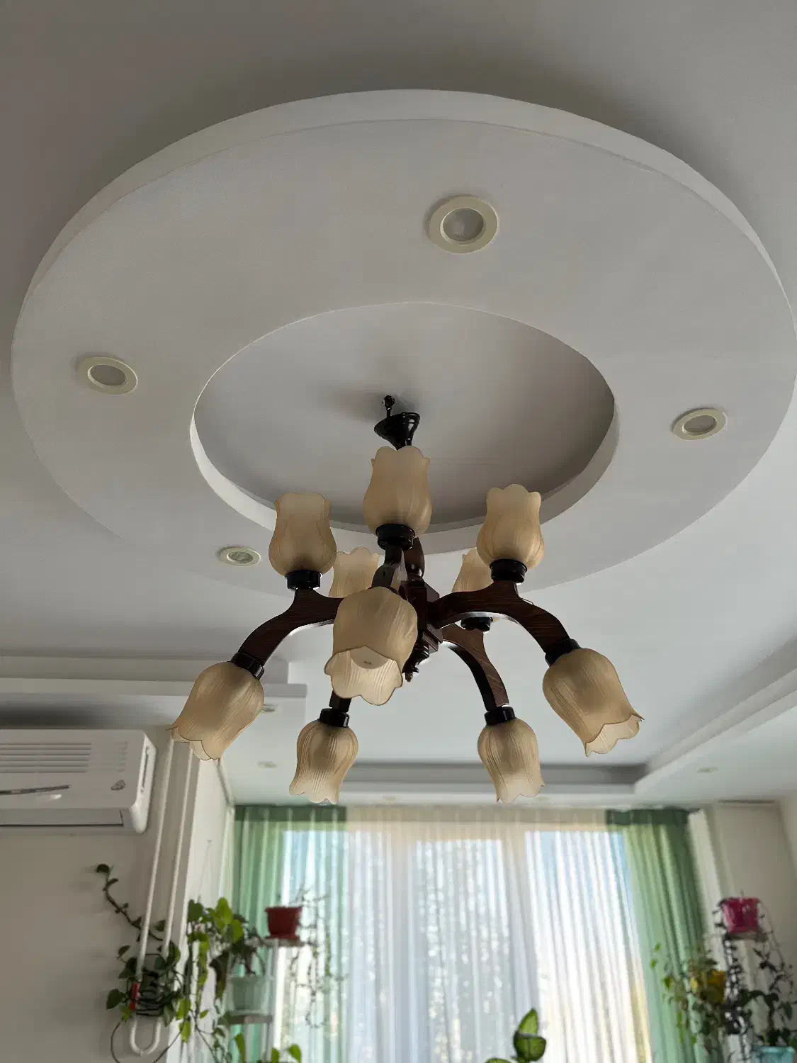 لوستر|لوستر و چراغ آویز|زنجان, |دیوار