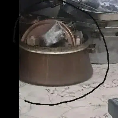 دیگ مسی|ظروف سرو و پذیرایی|مشهد, شهید معقول|دیوار