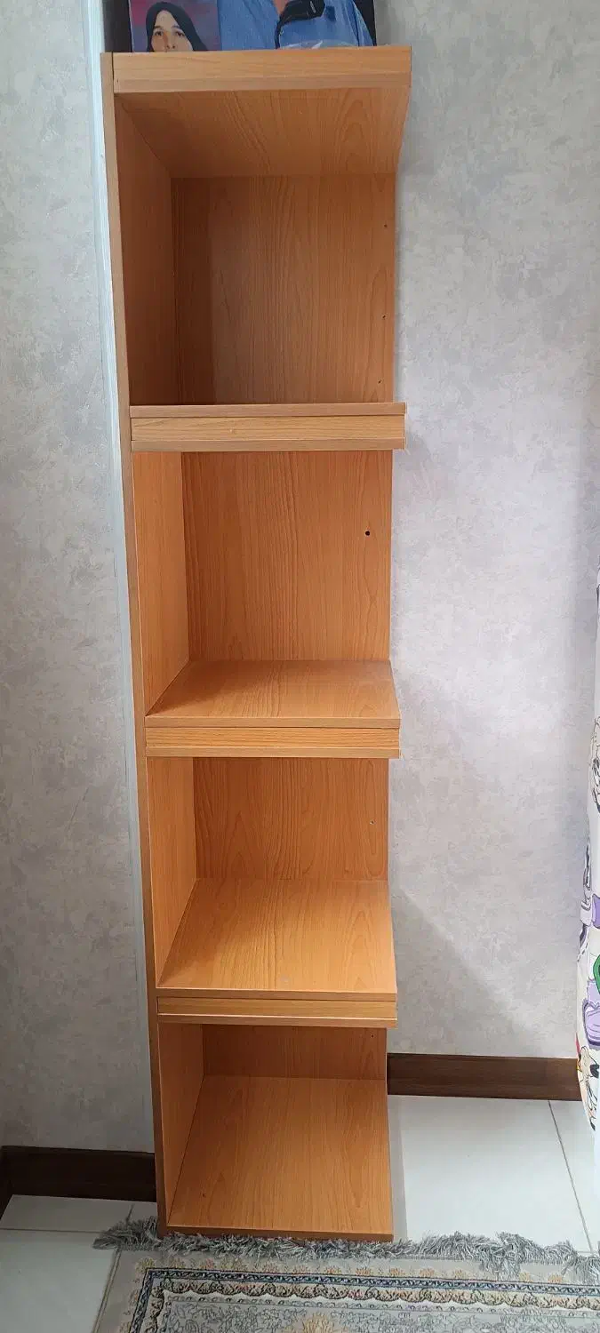 ویترین|کتابخانه، شلف، قفسه‌های دیواری|شاهین‌شهر, گرگاب|دیوار