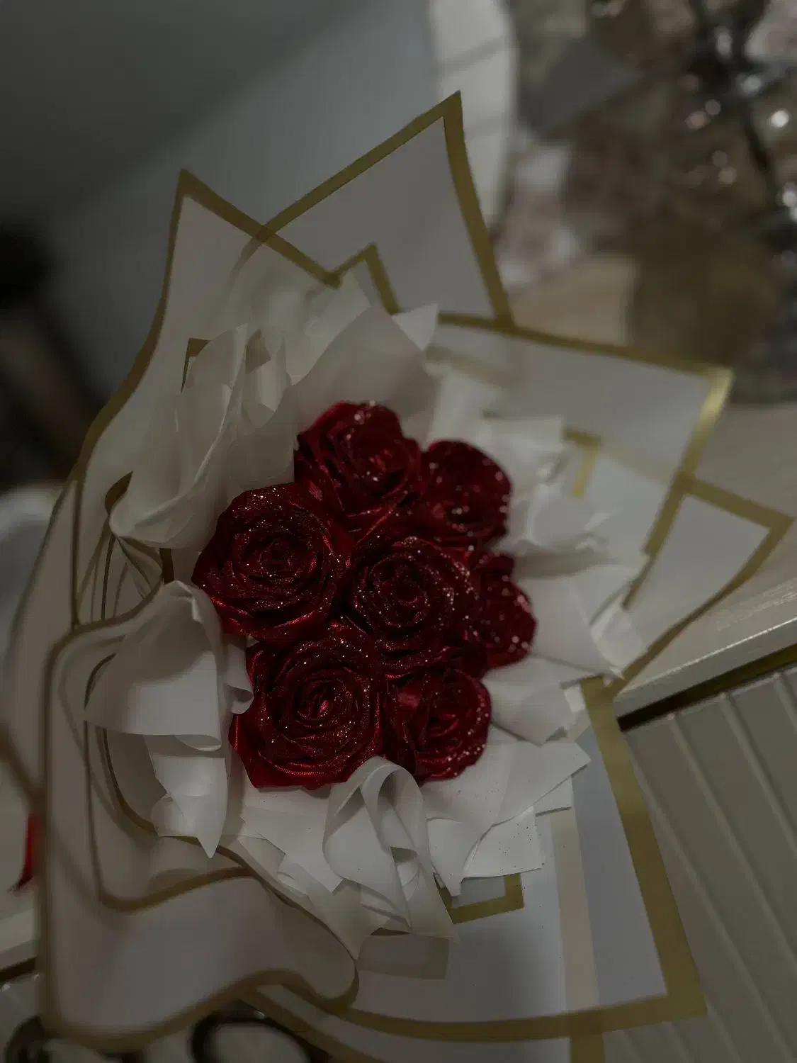 گل روز زن|گل مصنوعی|آبیک, |دیوار