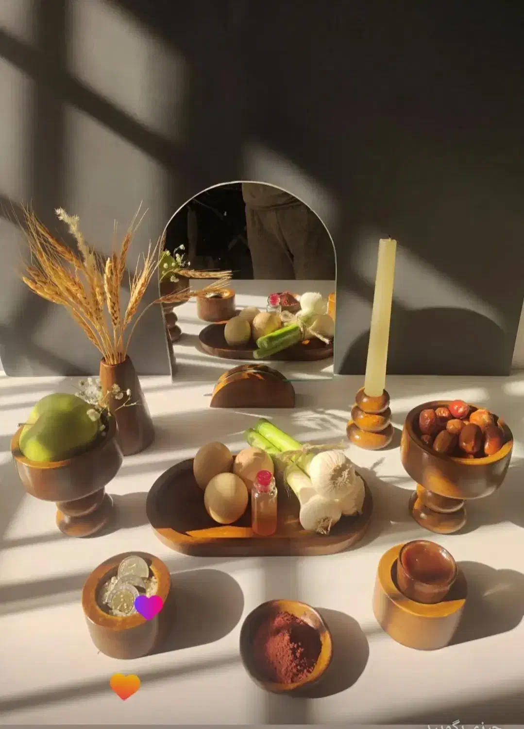 هفت سین و ست دکوری|صنایع دستی و سایر لوازم تزئینی|گنبد کاووس, |دیوار